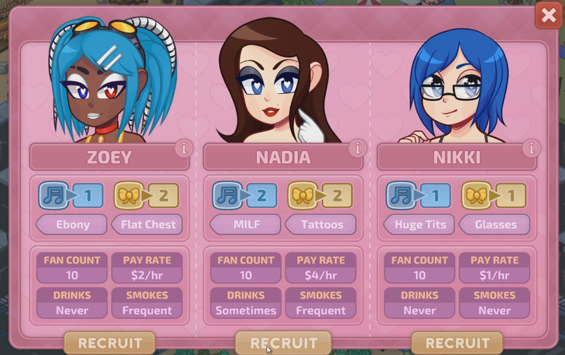 Illustration for article titled Steam's Hot New Cam Girl Game Is Kinda Boring